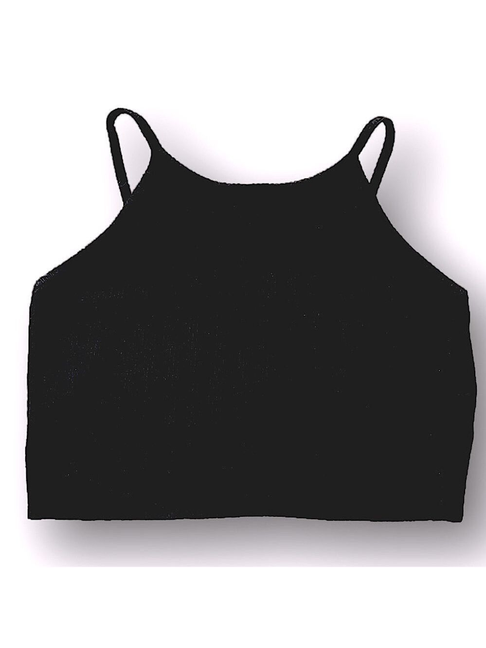 Brandy Melville Ribbed Cropped tank. small/medium.